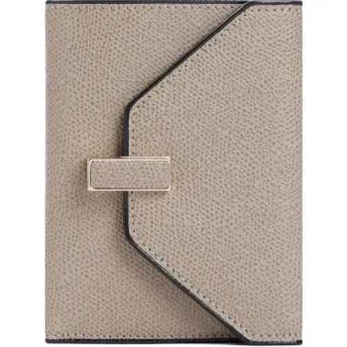 White Accessories Wallet Elegant Coin Pocket , female, Sizes: ONE SIZE - Valextra - Modalova