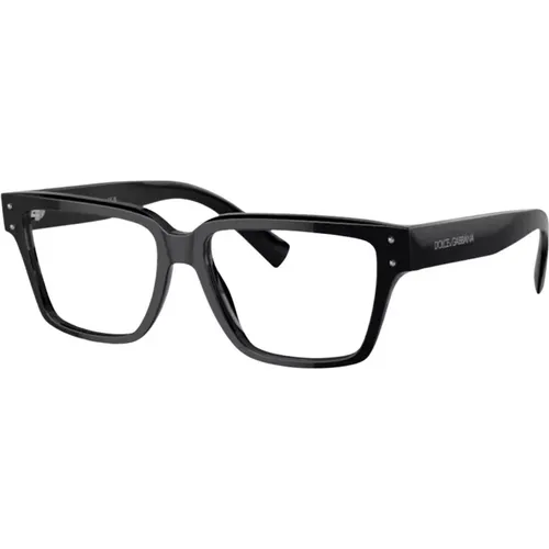 Schwarze Brillengestelle Dg3383 Sonnenbrille , unisex, Größe: 55 MM - Dolce & Gabbana - Modalova