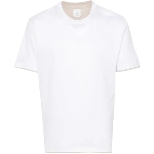 T-Shirts , Herren, Größe: L - Eleventy - Modalova
