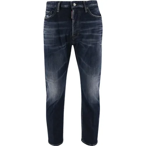 Stretch-Baumwoll-Denim-Jeans , Herren, Größe: L - Dsquared2 - Modalova