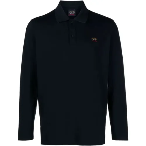 Long sleeve polo , male, Sizes: 3XL - PAUL & SHARK - Modalova