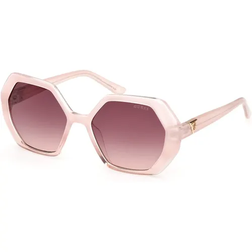 Trendige Sonnenbrille , Damen, Größe: 54 MM - Guess - Modalova