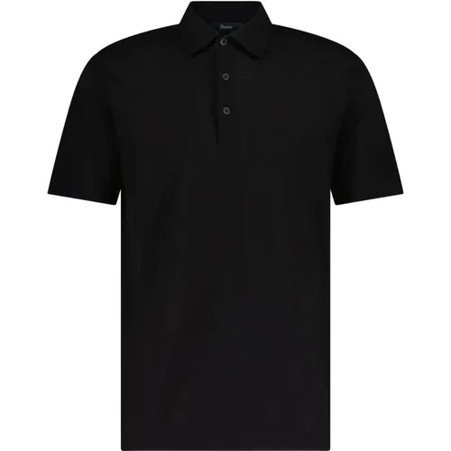 Poloshirt aus reiner Baumwolle , Herren, Größe: XL - Herno - Modalova