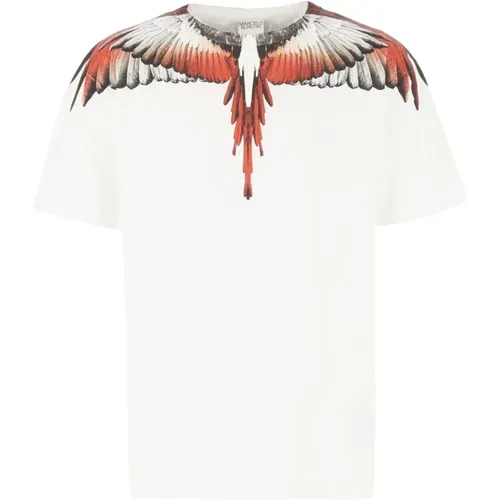 T-Shirts , male, Sizes: L, S - Marcelo Burlon - Modalova