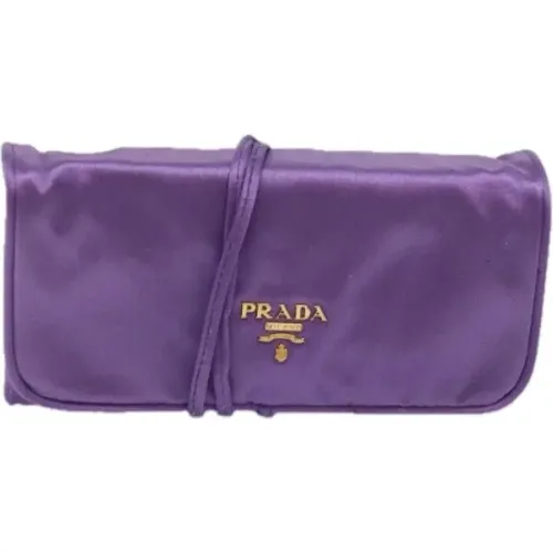 Pre-owned Silk prada-bags , female, Sizes: ONE SIZE - Prada Vintage - Modalova