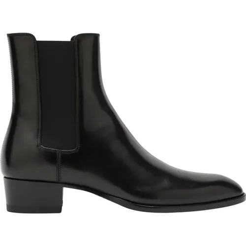 Beatles Wyatt Boots , male, Sizes: 9 1/2 UK - Saint Laurent - Modalova