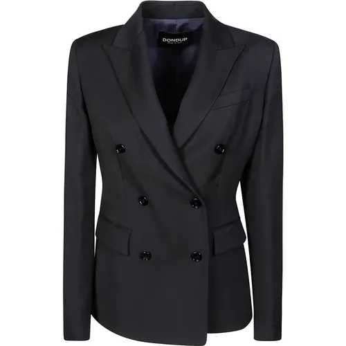 Double-Breasted Blazer , female, Sizes: S, XS - Dondup - Modalova