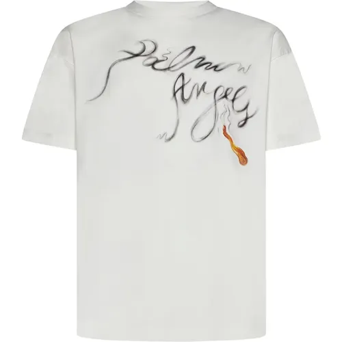 Foggy PA Tee Collection , male, Sizes: S - Palm Angels - Modalova