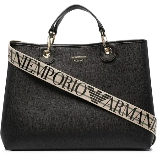 Shopping bag , female, Sizes: ONE SIZE - Emporio Armani - Modalova