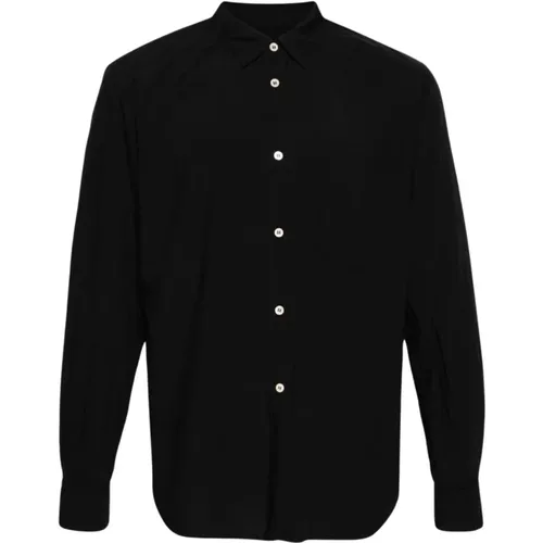 Fließendes Taschenhemd Regular Fit , Herren, Größe: XL - Comme des Garçons - Modalova
