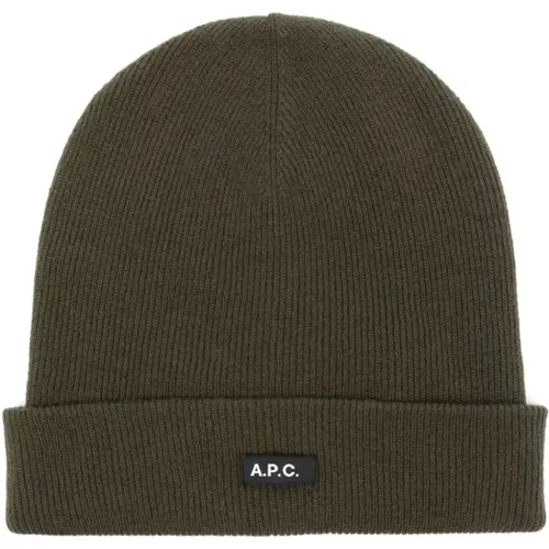 Herbst Bonnet Hat,Dunkelblauer Herbst Bonnet - A.P.C. - Modalova