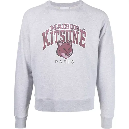 Sweatshirts , male, Sizes: L - Maison Kitsuné - Modalova