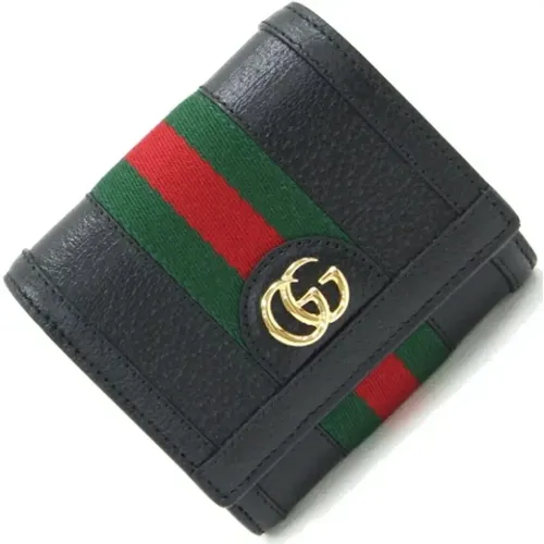 Pre-owned Leder portemonnaies - Gucci Vintage - Modalova