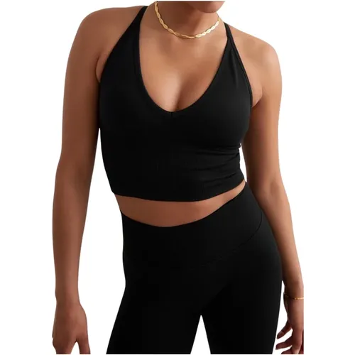 Nahtloser Cross Back Bralette , Damen, Größe: 2XS - Aim'n - Modalova