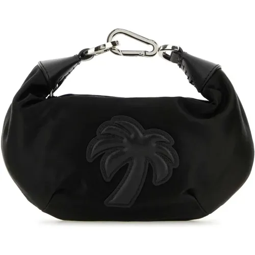 Fabric Big Palm handbag , female, Sizes: ONE SIZE - Palm Angels - Modalova