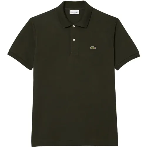 Militärstil Kurzarm-Poloshirt - Lacoste - Modalova