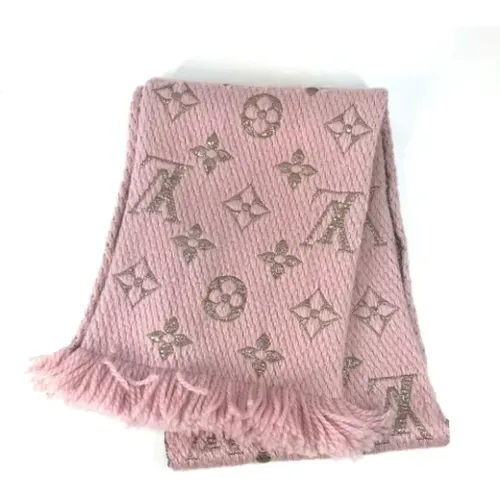 Pre-owned Wool scarves , female, Sizes: ONE SIZE - Louis Vuitton Vintage - Modalova