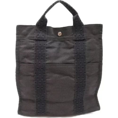 Pre-owned Nylon backpacks , female, Sizes: ONE SIZE - Hermès Vintage - Modalova