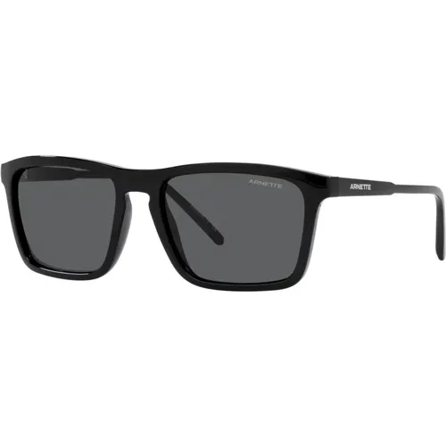 Shyguy Sonnenbrille - Glänzend Schwarz/Grau,Matte Schwarze/Grau-Blaue Sonnenbrille,Sonnenbrille - Arnette - Modalova