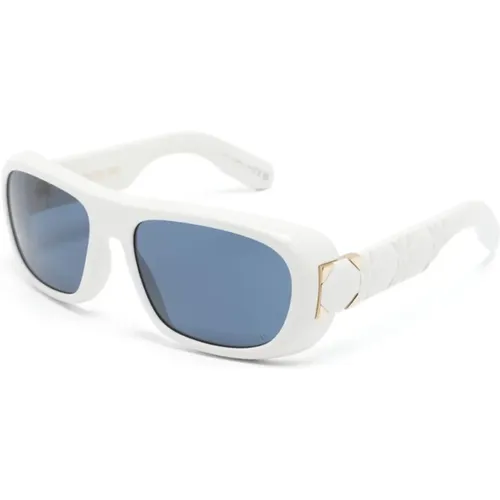 Weiße Sonnenbrille 9522 S1I 95B0 , Damen, Größe: 59 MM - Dior - Modalova