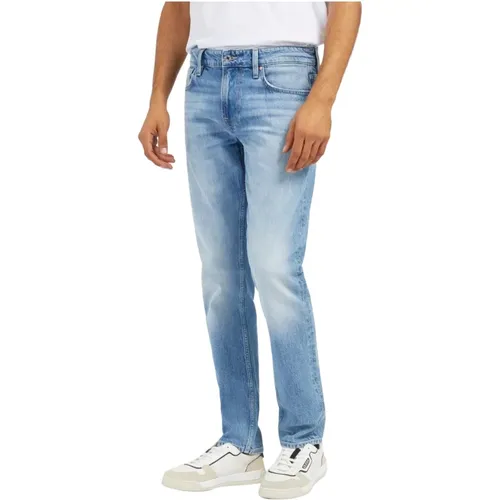 Slim Tapered Denim Jeans , male, Sizes: W31, W30, W33 - Guess - Modalova