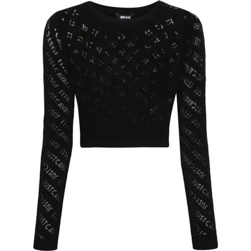 Sweatshirt Women's Fashion Ss24 , female, Sizes: XS, S, M - Just Cavalli - Modalova
