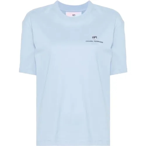 Kurzarm T-Shirt , Damen, Größe: XS - Chiara Ferragni Collection - Modalova