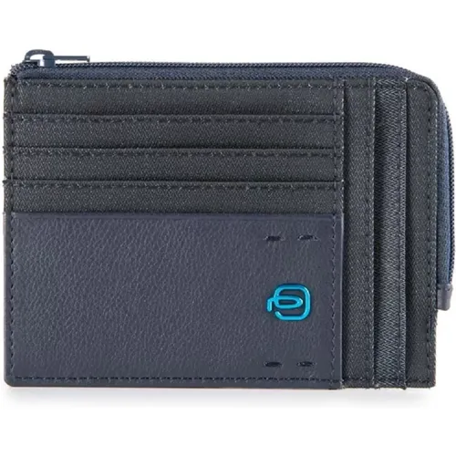 Wallet with Card Slots , male, Sizes: ONE SIZE - Piquadro - Modalova