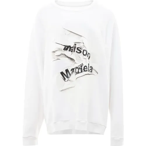 Oversized Sweatshirt , female, Sizes: M - Maison Margiela - Modalova
