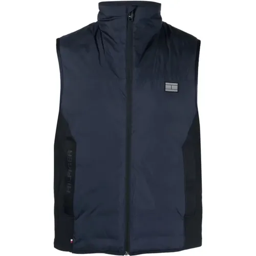 Tech essentials vest , male, Sizes: XL, L, S, M, 2XL - Tommy Hilfiger - Modalova