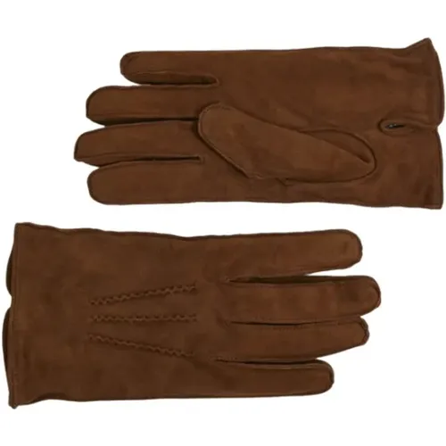 Suede Gloves , male, Sizes: XL - Hackett - Modalova