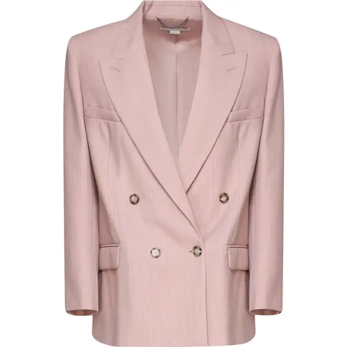 Oversized dusty blazer , female, Sizes: 3XS - Stella Mccartney - Modalova