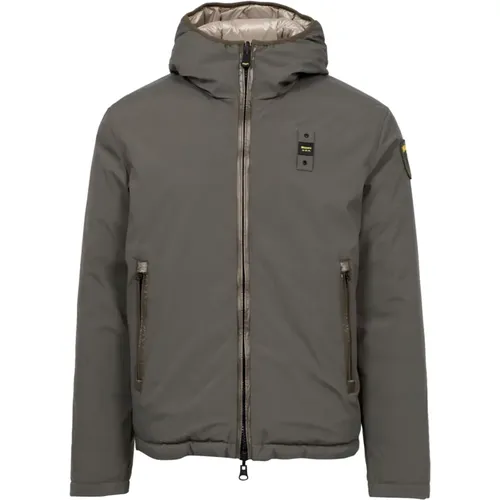 Reversible Down Jacket , male, Sizes: XL, L, 2XL - Blauer - Modalova