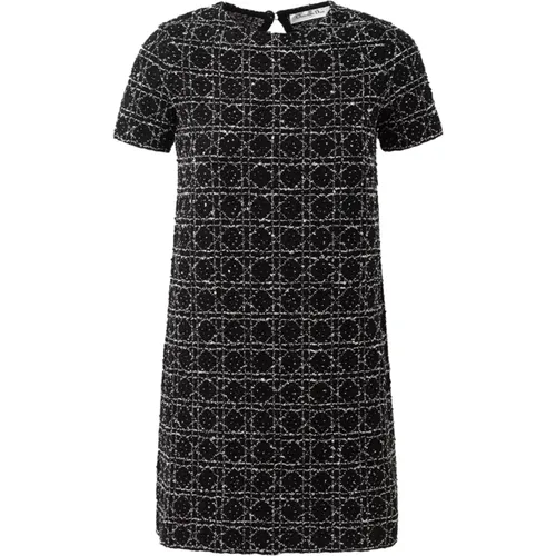 Short Macrocannage Dress , female, Sizes: S - Dior - Modalova