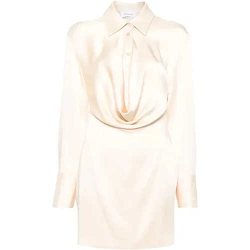 Silk Dress , female, Sizes: S, XS - Blumarine - Modalova