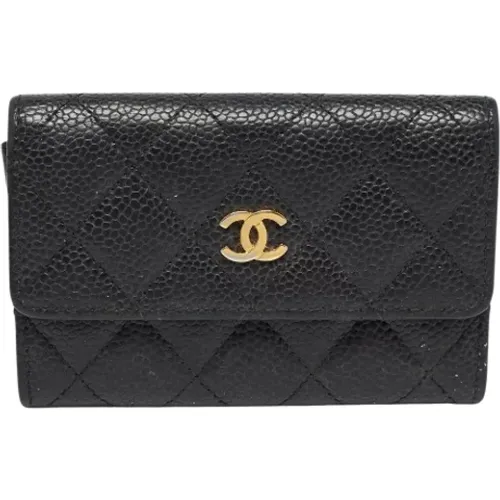 Pre-owned Leather wallets , female, Sizes: ONE SIZE - Chanel Vintage - Modalova