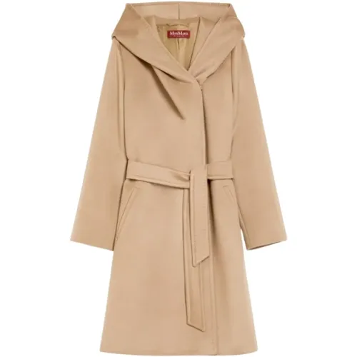 Camel Coats Newmang , female, Sizes: M, S, XS - Max Mara - Modalova