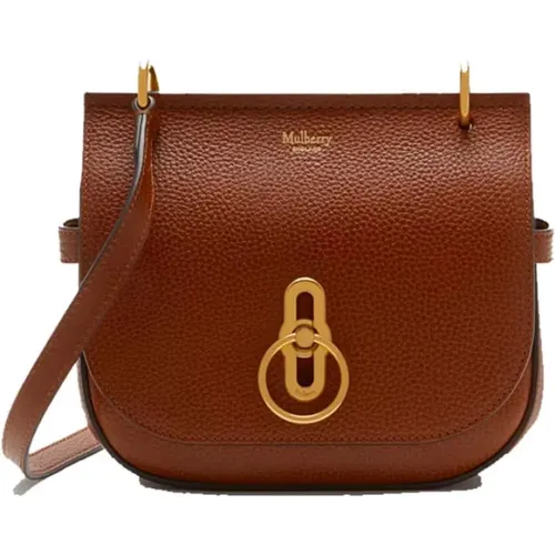 Small Amberley Satchel, Daisy SCG Oak , female, Sizes: ONE SIZE - Mulberry - Modalova