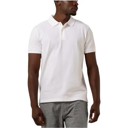 Herren Polo & T-Shirts Weiß , Herren, Größe: 2XL - Profuomo - Modalova