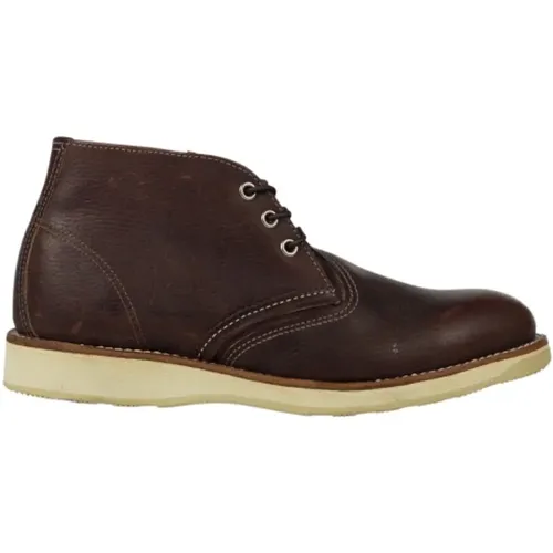 Laced Shoes , male, Sizes: 7 UK, 7 1/2 UK - Red Wing Shoes - Modalova