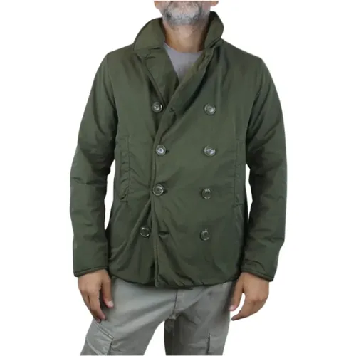 Technical Jacket with Double Button Row , male, Sizes: 2XL - Aspesi - Modalova