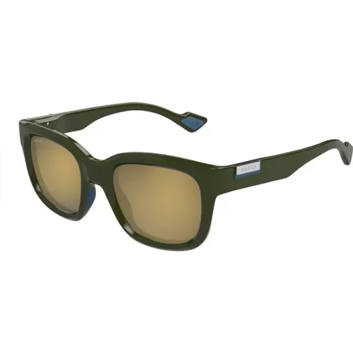 Gold Sunglasses Gg1621S Model , unisex, Sizes: 53 MM - Gucci - Modalova