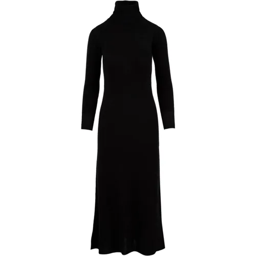 Schwarze Kleider für Damen , Damen, Größe: S - Aspesi - Modalova