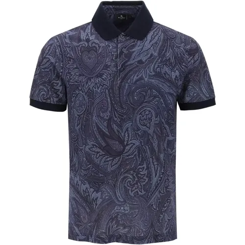 Stilvolles Polo Shirt mit Paisley Print - ETRO - Modalova