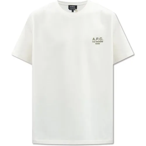 ‘Raymond’ T-Shirt mit Logo - A.p.c. - Modalova