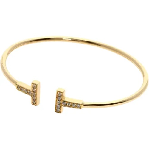 Pre-owned Gold bracelets , female, Sizes: ONE SIZE - Tiffany & Co. Pre-owned - Modalova