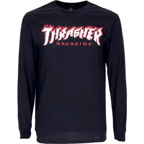 Possessed Logo Langarmshirt , Herren, Größe: L - Thrasher - Modalova