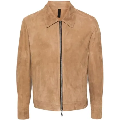 Leather Jacket - Jaxon Style , male, Sizes: L, XL, 2XL - Tagliatore - Modalova