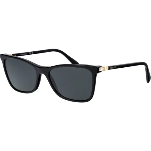 Stylish Sunglasses with Model 0Sk6004 , female, Sizes: 55 MM - Swarovski - Modalova
