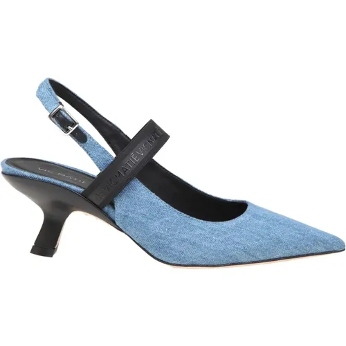 Denim Pumps , female, Sizes: 4 UK, 4 1/2 UK, 5 UK - Vic Matié - Modalova